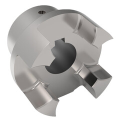 Spidex X65 coupling hub, grey cast iron (GG) L