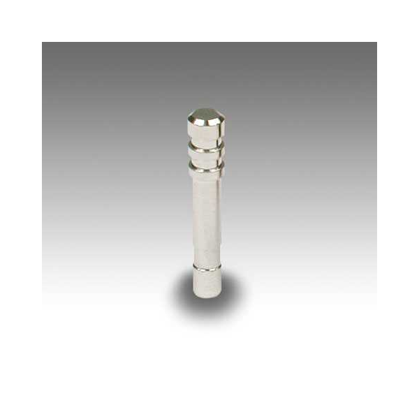 Push-in plug R9, tube 5 mm, brass