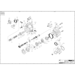 Seal kit for Kawasaki K3VL80 pump