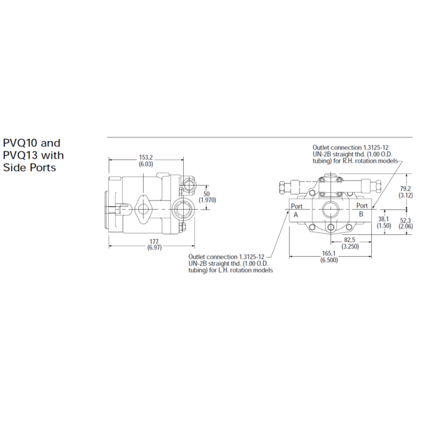 Danfoss variable axial piston pump PVQ10 A2R SS1S 20 C21 12