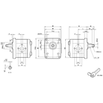 Marzocchi GHP gear pump GHP2D25