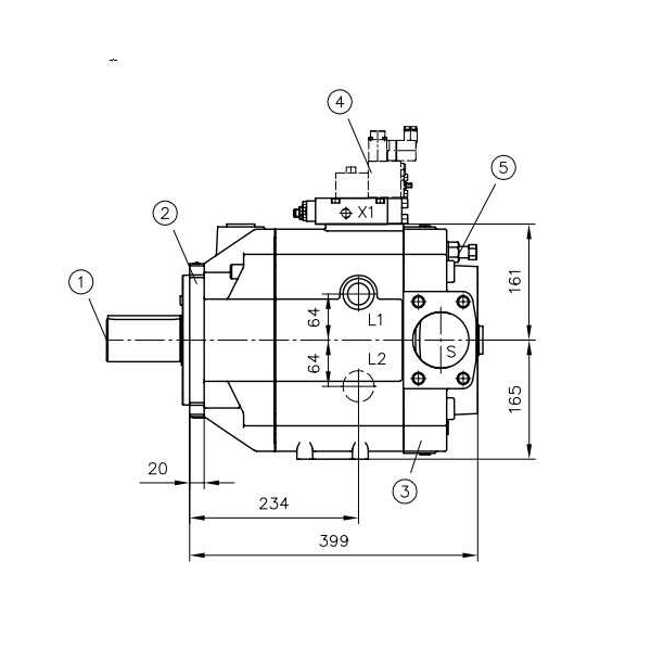 Inline Hydraulik V30E-270-RKGN-1-1-02