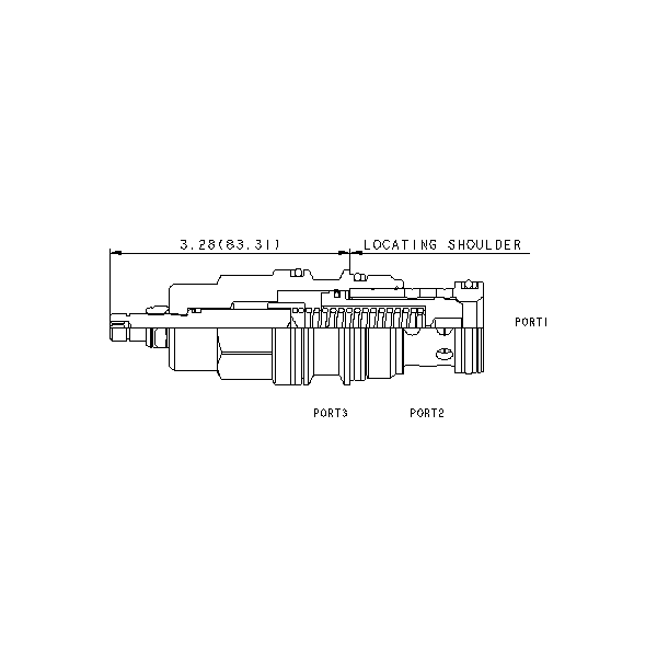 Logic valve LOHA-LDN