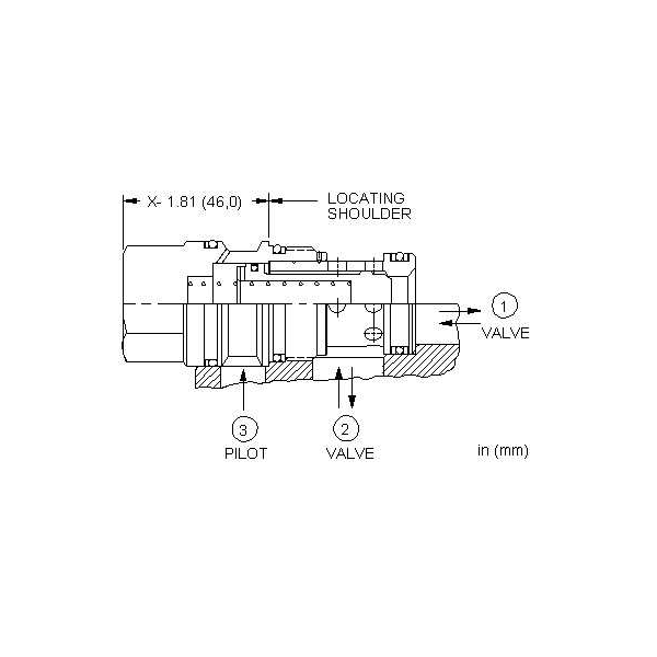 Logic valve LOHC-XDN