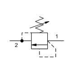 Pressure relief valve RDFA-LCN