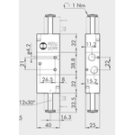Solenoid valve Series 70 direct acting (SO) 3/2 1/4"