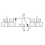 Solenoid valve Series 70 direct acting (SO) 3/2 1/2"