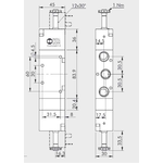 Solenoid valve Series 70 direct acting (SO) 5/3 3/8"