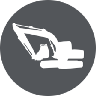 icon of a excavator