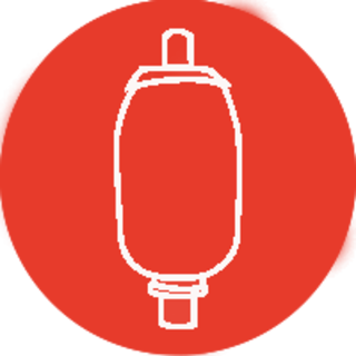 icon of hydraulic accumulator