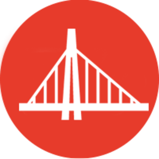icon of bridge to illustrate test equiptment in construction