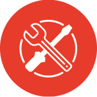 icon of service and maintenance 