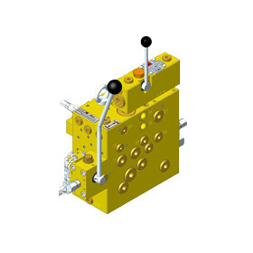 Image of a 9MB winch block, designed for heavy lifting operations, featuring robust construction and high capacity.