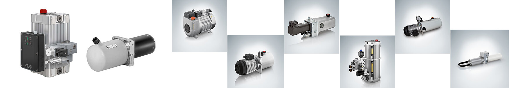 Bilder av HAWE sine komplette hydraulikkaggregat