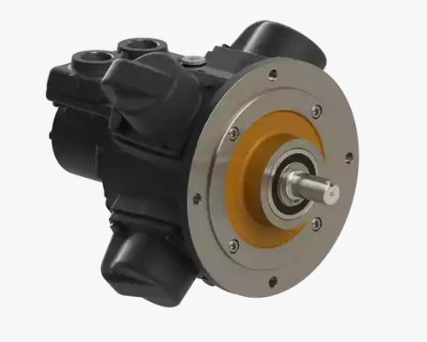 A close-up image of a piston motor, highlighting the motor's design and piston mechanism.