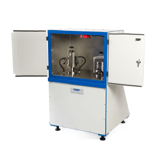 Image of Cooper Prall tester used for accurate abrasion resistance testing of asphalt