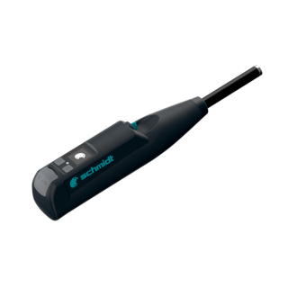 A product image of a Rock Schmidt. This tool is used to measure the hardness of rock and concrete, making it ideal for geotechnical surveys and construction projects.